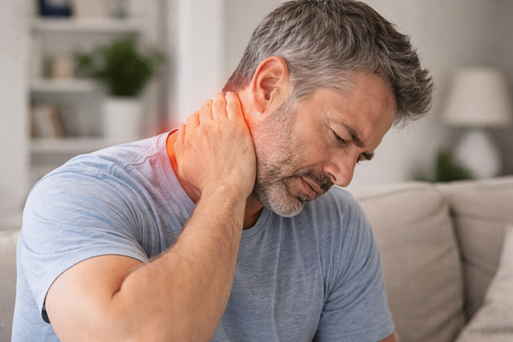 Cervical spinal cord compression